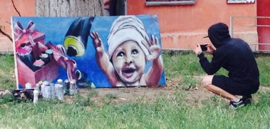 Graffiti Wall - Photo by Ader