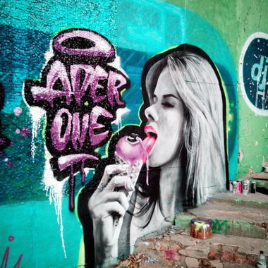 Graffiti Wall - Photo by Ader