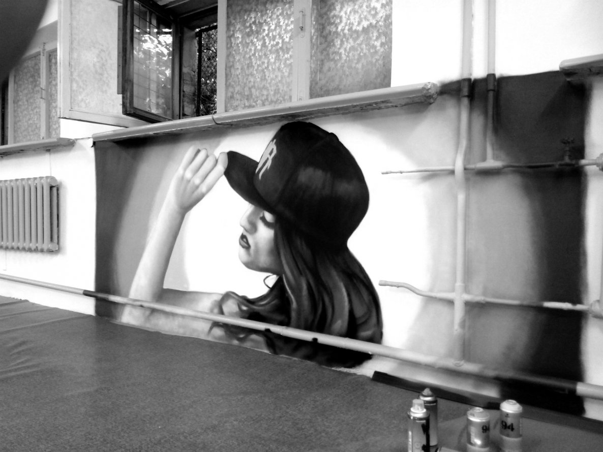 Graffiti Wall - Photo by Ader