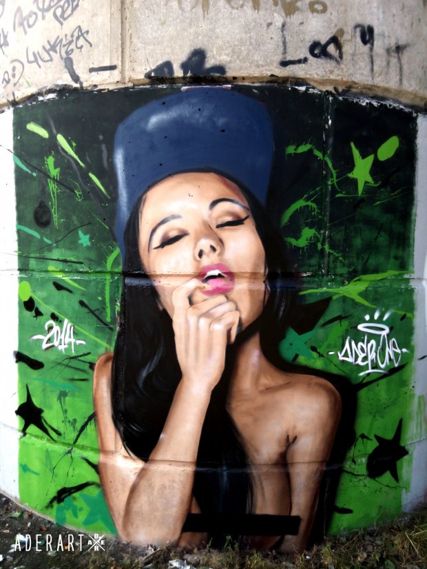 Graffiti Wall - Photo by Ader