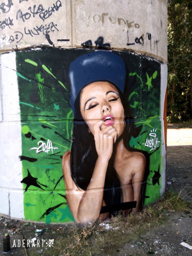 Graffiti Wall - Photo by Ader