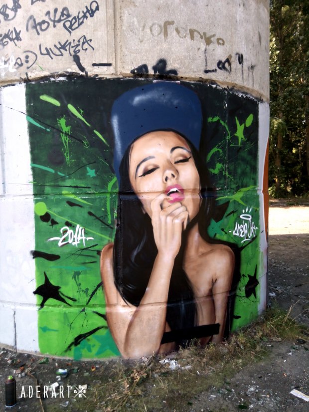 Graffiti Wall - Photo by Ader