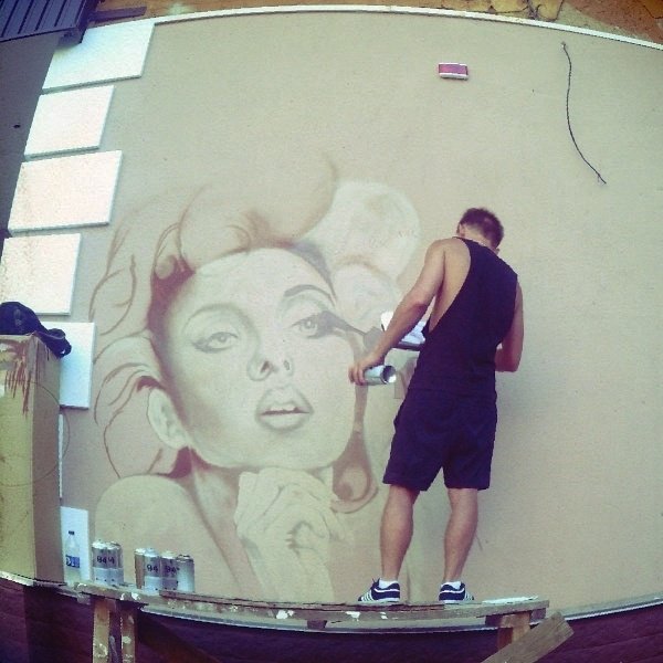 Graffiti Wall - Photo by Ader