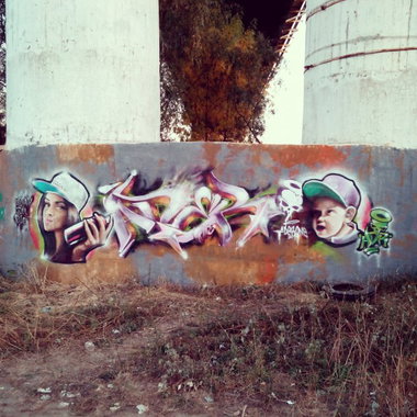 Graffiti Wall - Photo by Ader