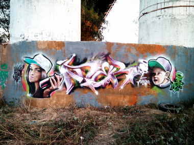 Graffiti Wall - Photo by Ader