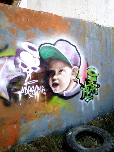 Graffiti Wall - Photo by Ader