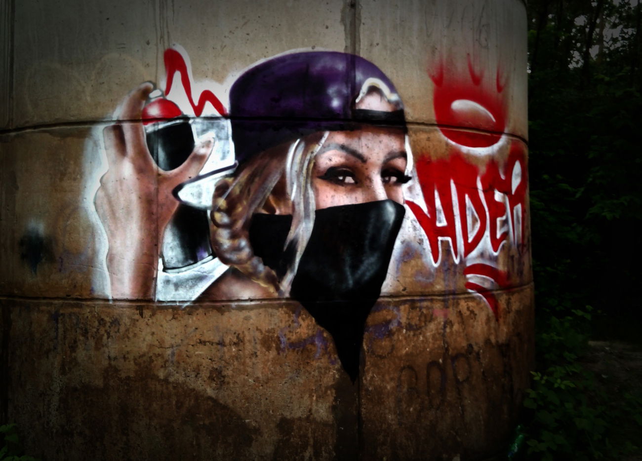 Graffiti Wall - Photo by Ader