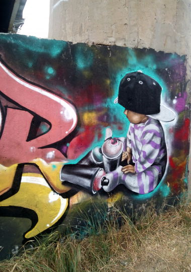 Graffiti Wall - Photo by Ader