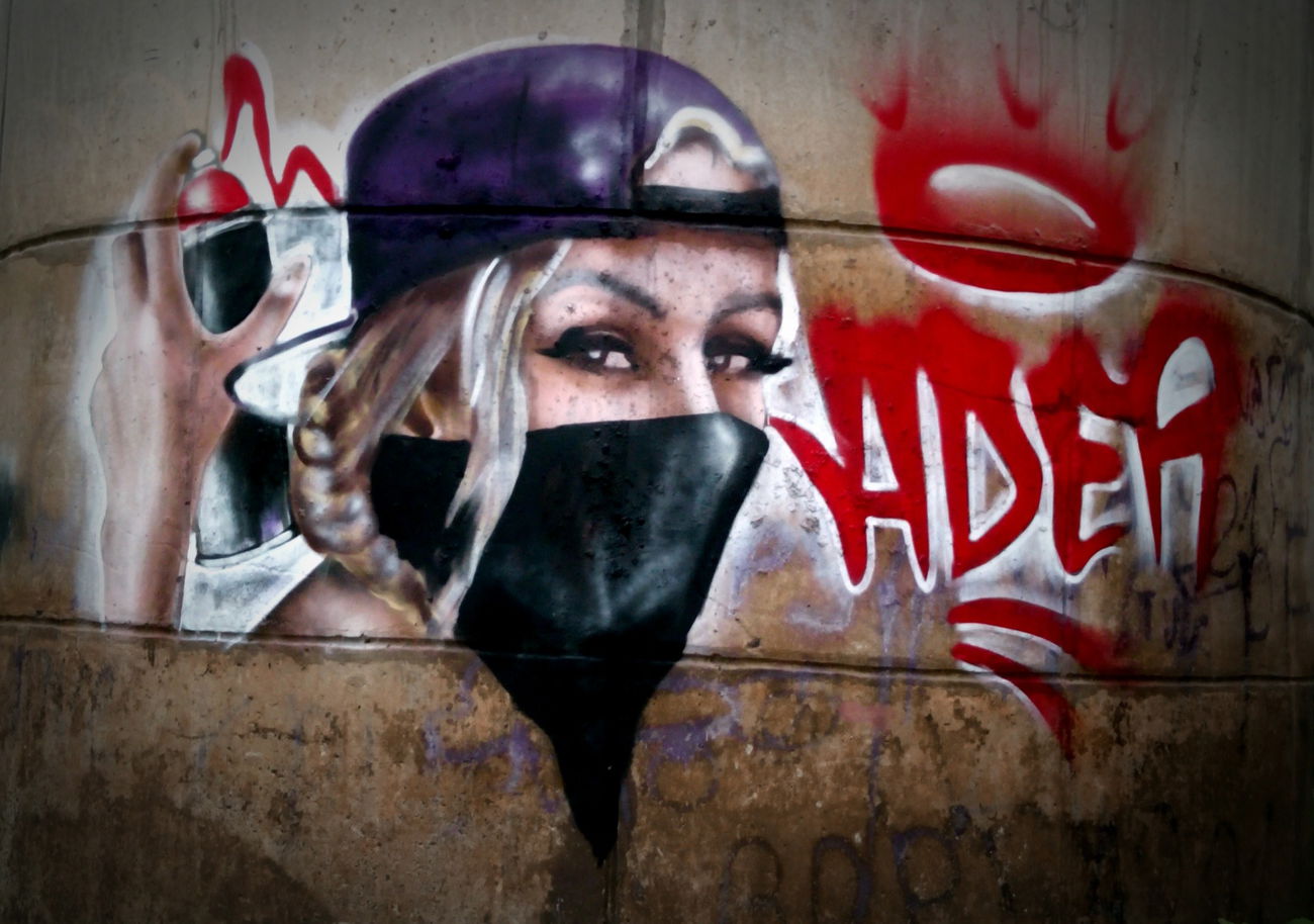 Graffiti Wall - Photo by Ader