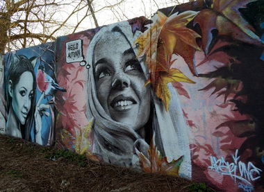 Graffiti Wall - Photo by Ader