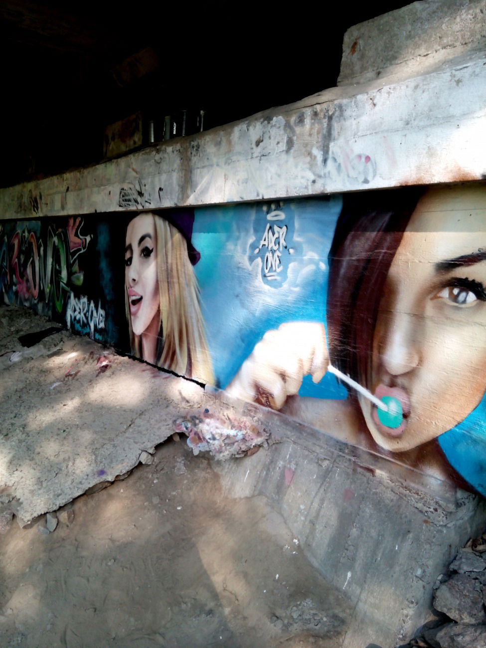 Graffiti Wall - Photo by Ader