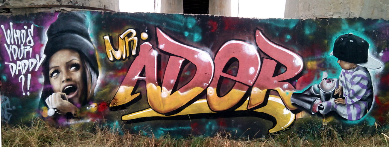 Graffiti Wall - Photo by Ader