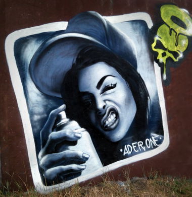 Graffiti Wall - Photo by Ader