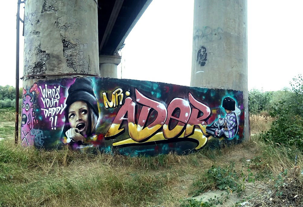 Graffiti Wall - Photo by Ader