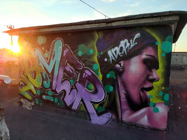 Graffiti Street Art - Photo by Ader