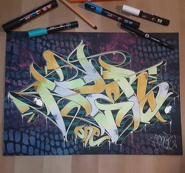Graffiti Sketch - Photo by Aderone