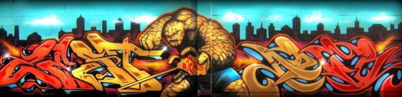 Graffiti Wall in Bremen - Photo by Aderone - Ader, Zest (2012)