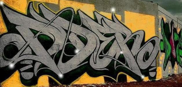 Graffiti Wall in Bremen - Photo by Aderone