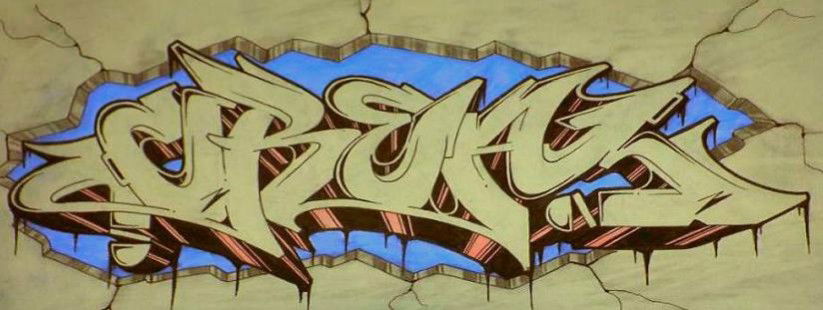 Graffiti Sketch in Bremen - Photo by Aderone - Ader (2013)