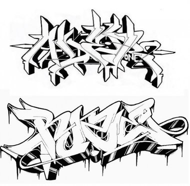 Graffiti Sketch - Photo by Aderone - Ader, Ruze (2012)