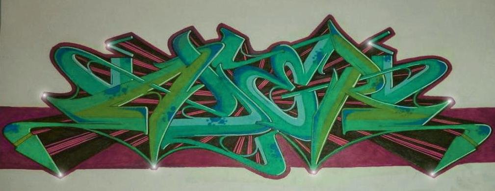 Graffiti Sketch - Photo by Aderone (2013)