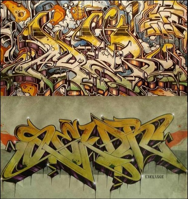 Graffiti Sketch - Photo by Aderone - Ader, Sekar (2013)