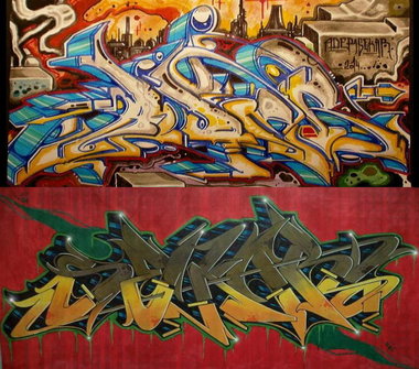 Graffiti Sketch - Photo by Aderone - Ader, one (2014)