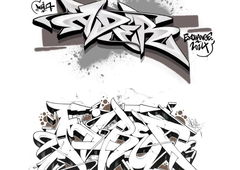Graffiti Sketch - Photo by Aderone