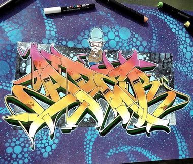 Graffiti Sketch - Photo by Aderone