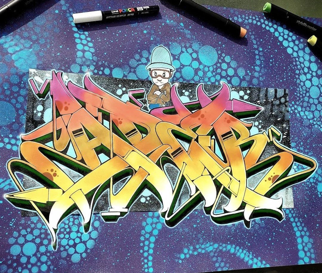 Graffiti Sketch - Photo by Aderone