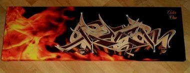 Graffiti Artwork - Photo by Aderone - ader, one
