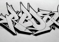 Graffiti Sketch - Photo by Aderone