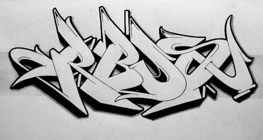 Graffiti Sketch - Photo by Aderone