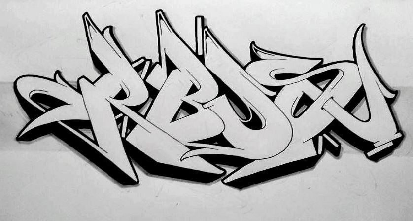 Graffiti Sketch - Photo by Aderone