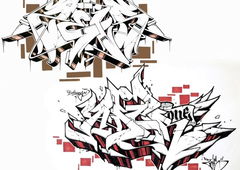 Graffiti Sketch - Photo by Aderone