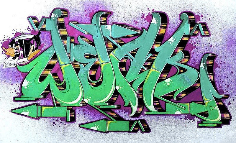 Graffiti Wall - Photo by Aderone