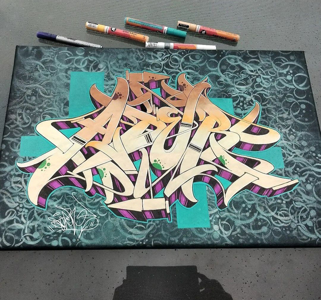 Graffiti Wall - Photo by Aderone