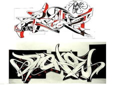 Graffiti Sketch - Photo by Aderone