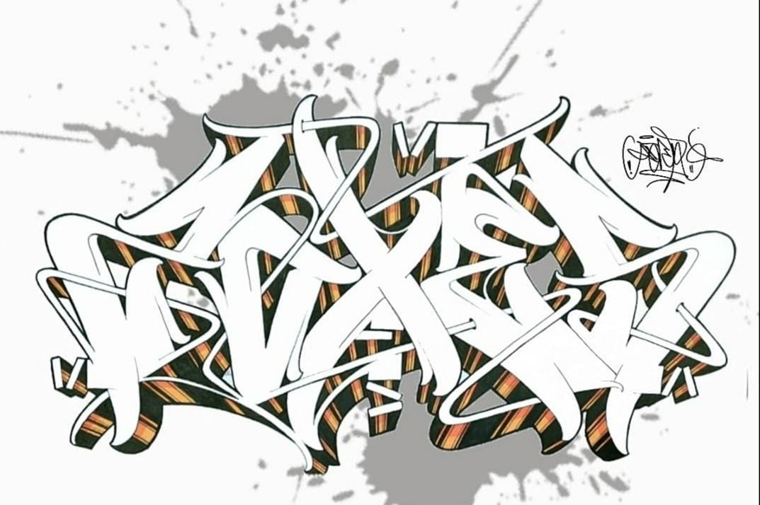 Graffiti Sketch - Photo by Aderone