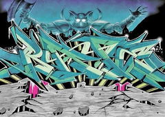 Graffiti Sketch - Photo by Aderone