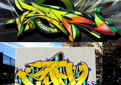 Graffiti Artwork - Photo by Aderone