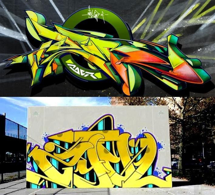 Graffiti Artwork - Photo by Aderone