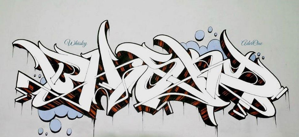 Graffiti Sketch - Photo by Aderone