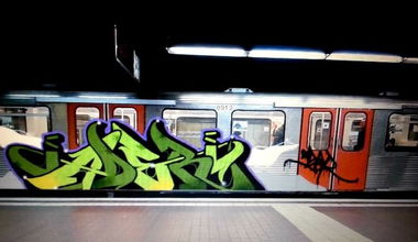 Graffiti Train - Photo by Aderone