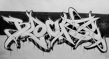 Graffiti Sketch - Photo by Aderone