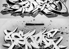 Graffiti Sketch - Photo by Aderone