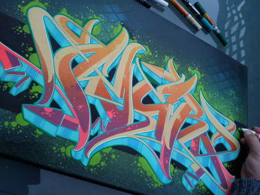 Graffiti Wall - Photo by Aderone