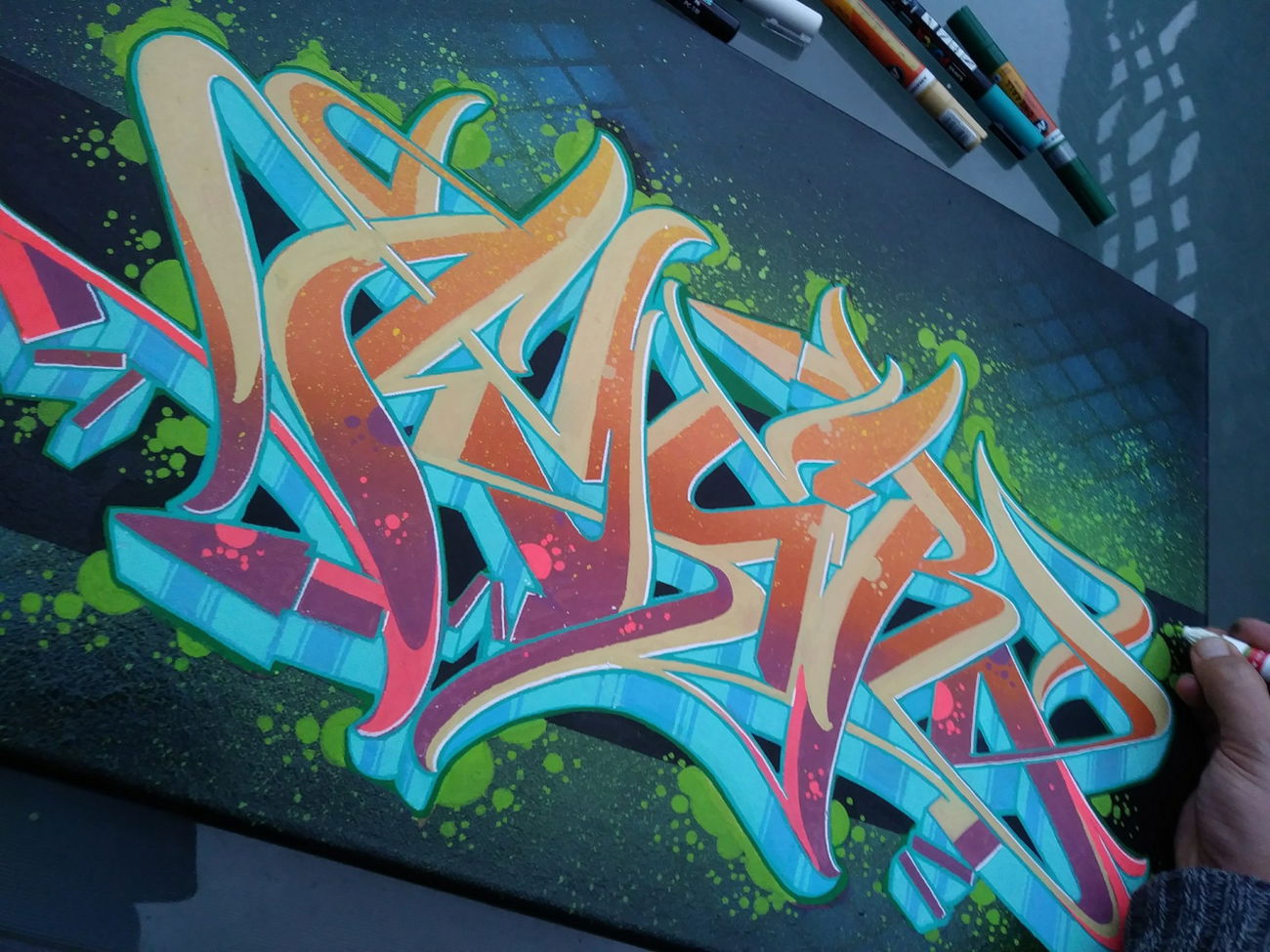 Graffiti Wall - Photo by Aderone