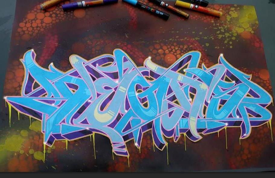 Graffiti Sketch - Photo by Aderone