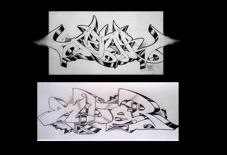 Graffiti Sketch - Photo by Aderone